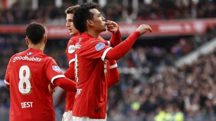 Chucky Lozano eleva el nivel PSV con12 victorias consecutivas en la Eredivisie; así fue como pasó