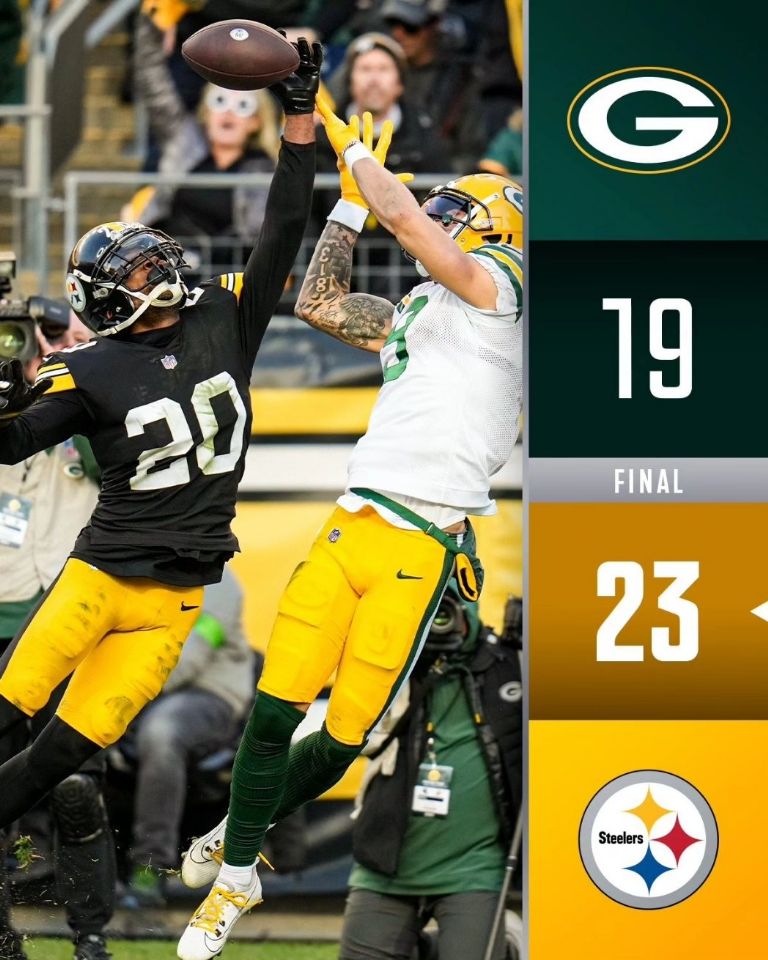 Los Steelers vencen a los Packers