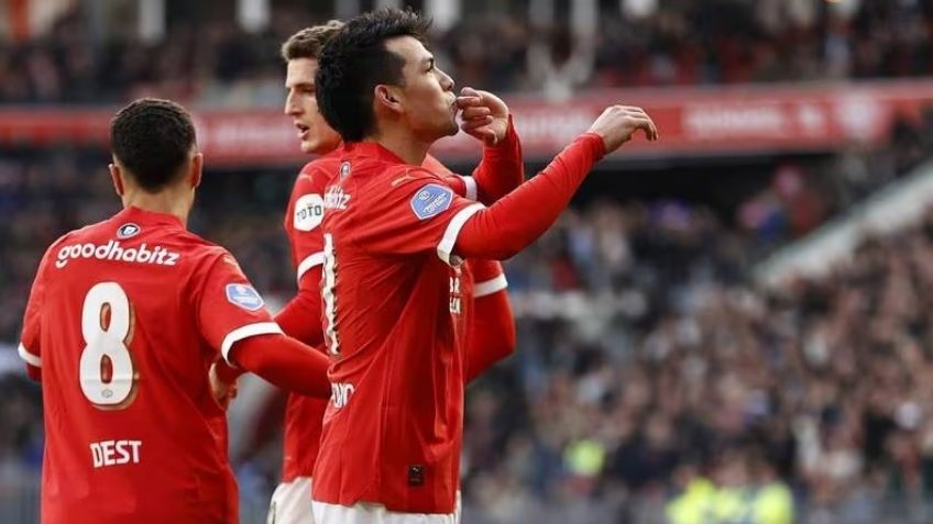Chucky Lozano eleva el nivel PSV con12 victorias consecutivas en la Eredivisie; así fue como pasó