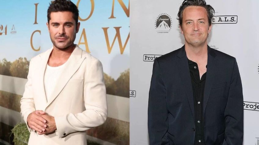 ¿Zac Efron 'traerá' a la vida a Matthew Perry? Dice si habrá película del actor de 'Friends'