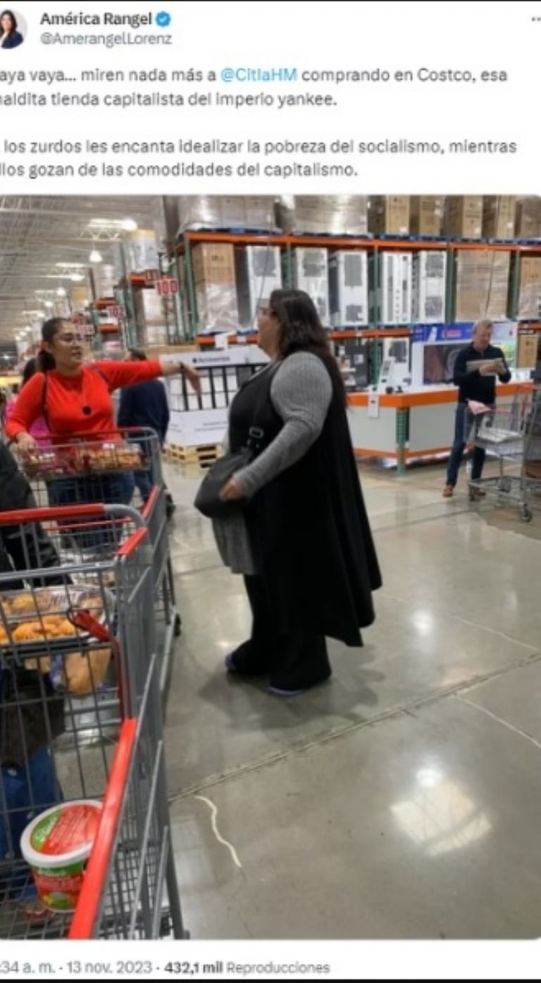 Citlalli Hernández se burla de opositores por confundirla en supermercado