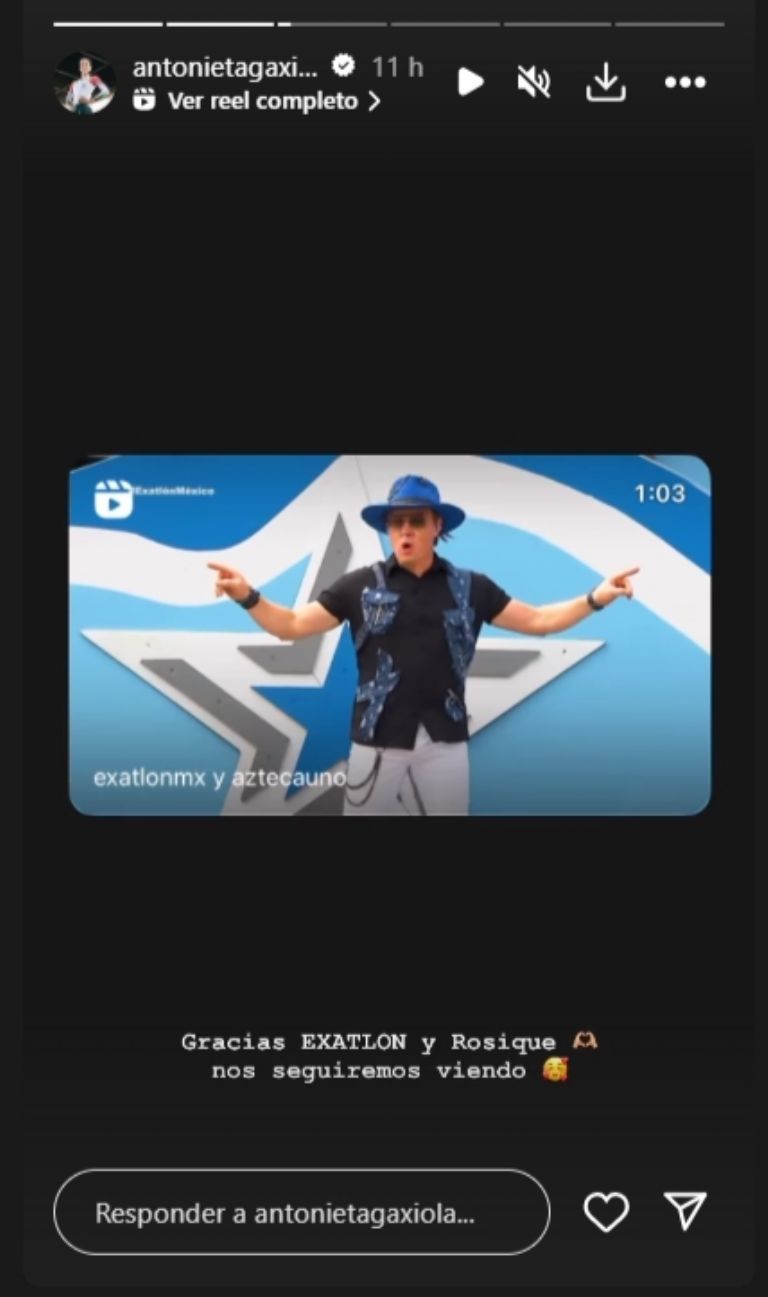 Antonieta Gaxiola manda mensaje a Rosique