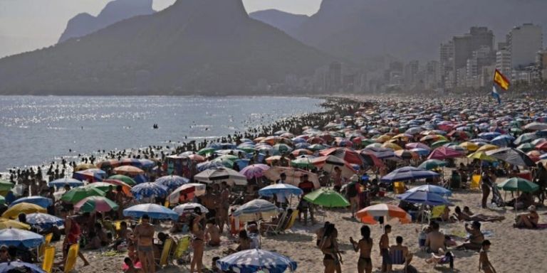 Ola de calor en Río de Janeiro