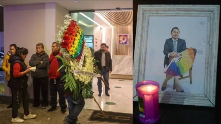 FOTO: Así se despiden de Jesús Ociel Baena en Saltillo; pionero no binario en la magistratura