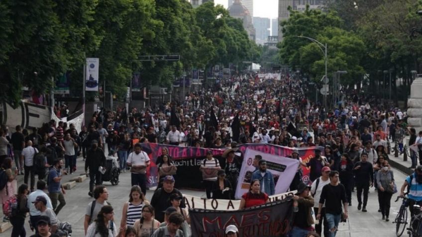 Tráfico en CDMX: Se espera caos por marchas y bloqueos este 15 de noviembre en la capital