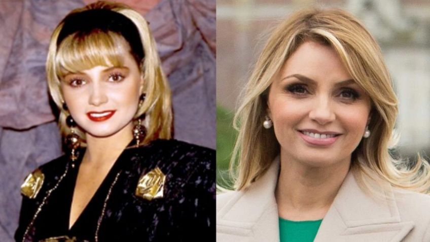 Antes y después de Angélica Rivera estremece a Televisa; ¿se desfiguró con cirugías?