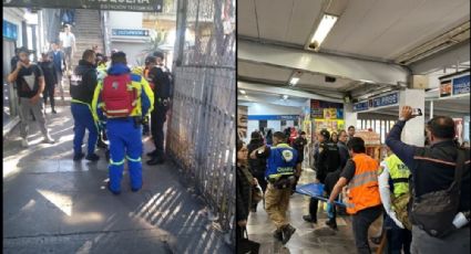 Emergencia en la CDMX: Joven entra en labor de parto en Tasqueña y desata caos en el metro