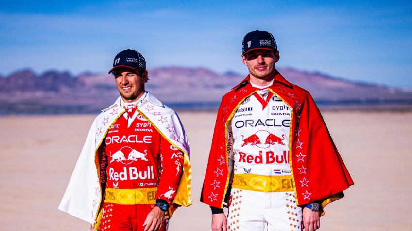 FOTOS: 'Checo' Pérez y Verstappen usarán trajes en honor a Elvis Presley en Las Vegas