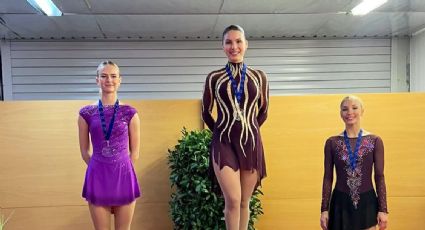 Mexicana Andrea Montesinos conquista el NRW Trophy de patinaje artístico sobre hielo