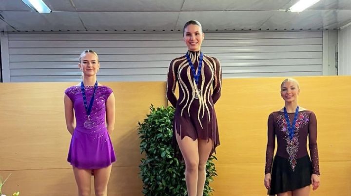 Mexicana Andrea Montesinos conquista el NRW Trophy de patinaje artístico sobre hielo