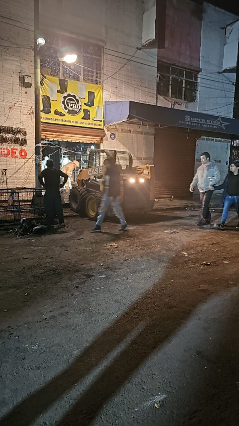 Incendio en Plaza Oasis