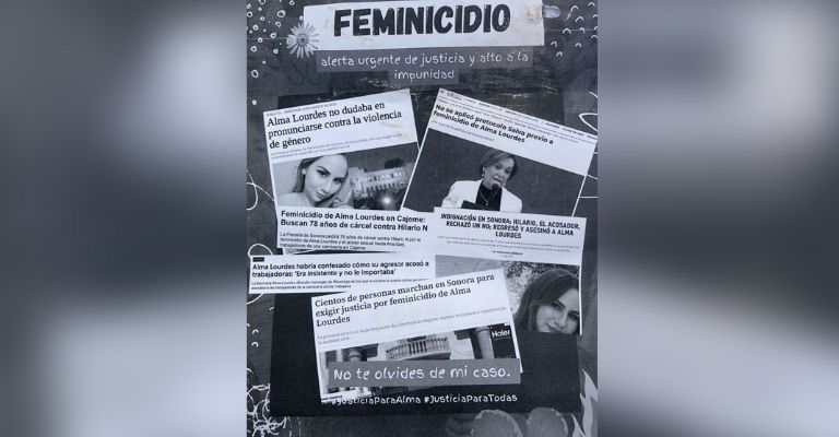 Familiares de Alma Lourdes realizan acciones de concientización