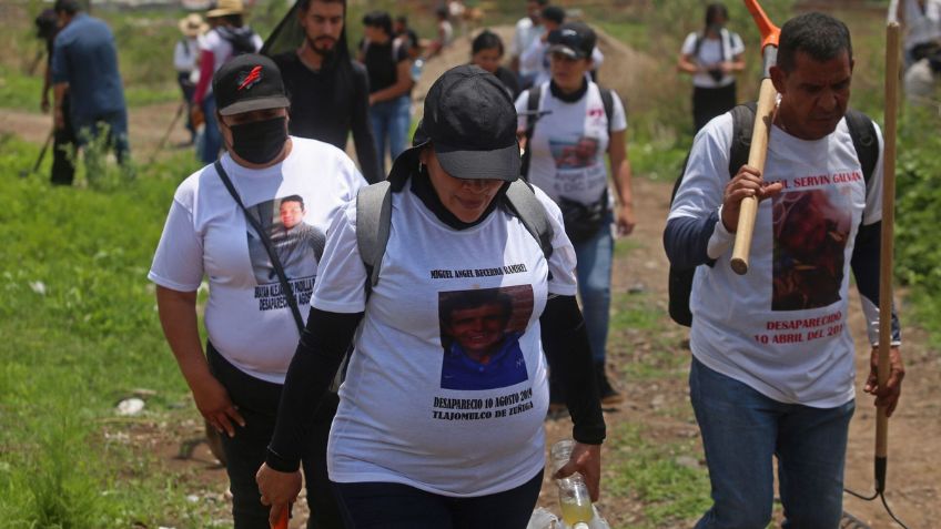Tras hallazgo de 7 fosas clandestinas, Madres Buscadoras de Jalisco lanzan fuerte exigencia