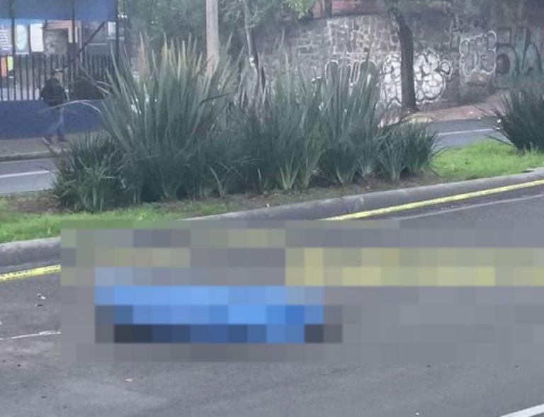 Motociclista muerto en CDMX