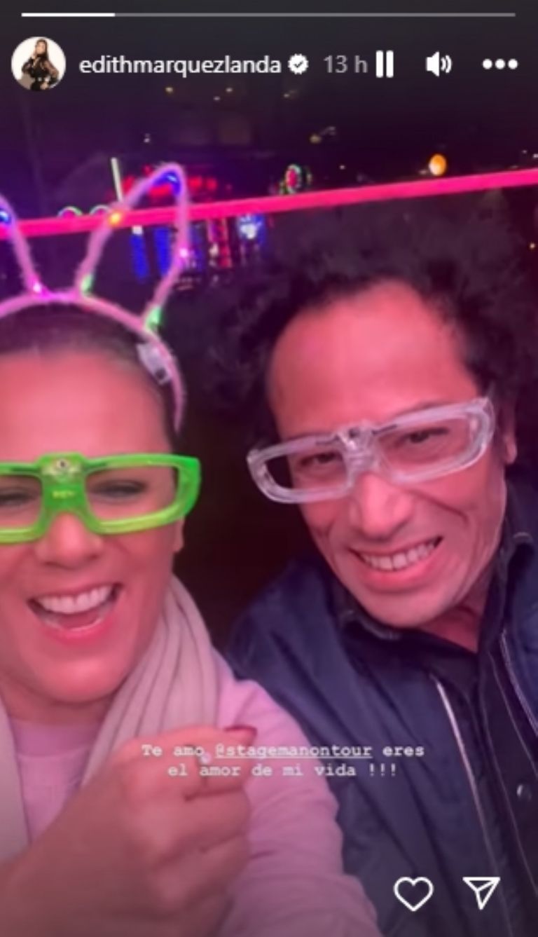 Edith Márquez presume anillo de compromiso 
