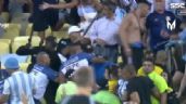 Violencia en las gradas opaca el Brasil vs Argentina; el juego se retrasó media hora