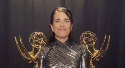 Karla Souza deslumbra en los premios Emmy llevándose galardón y revelando su 3er embarazo