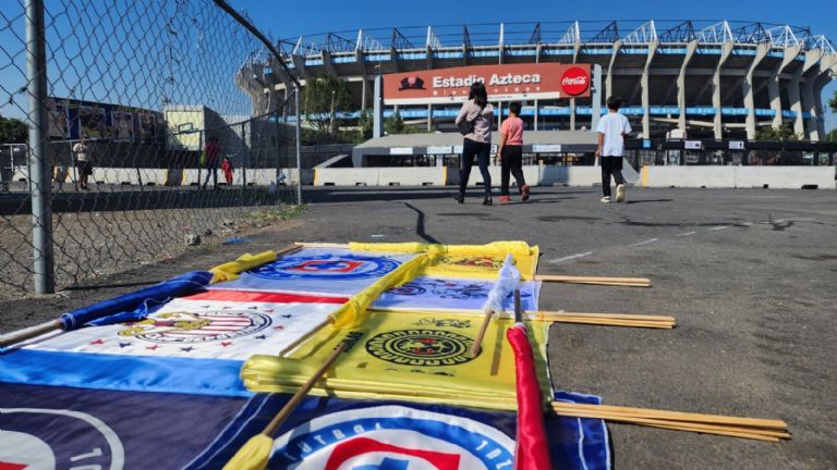Operativo en el Estadio Azteca