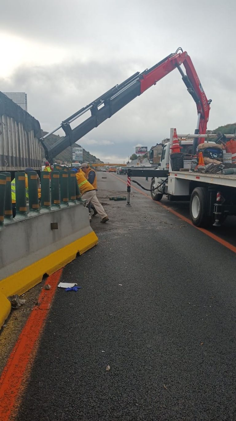Accidente en la México-Puebla