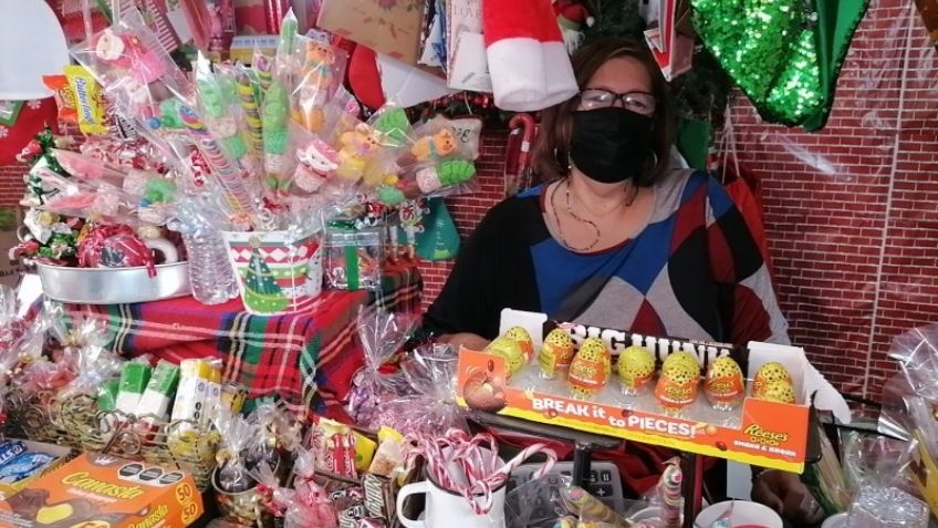 ¡La Navidad llegó al Sur de Sonora! Para activar la economía, instalan 'Feria Navideña'