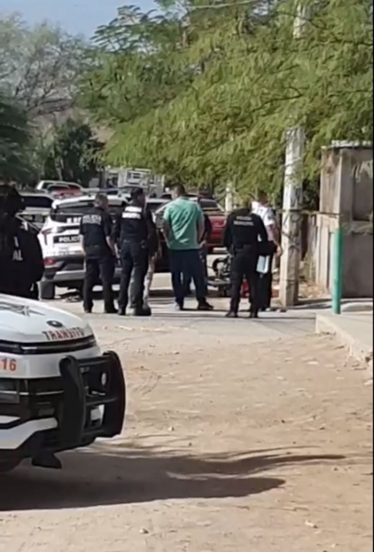 Así quedó el lugar tras el enfrentamiento armado 