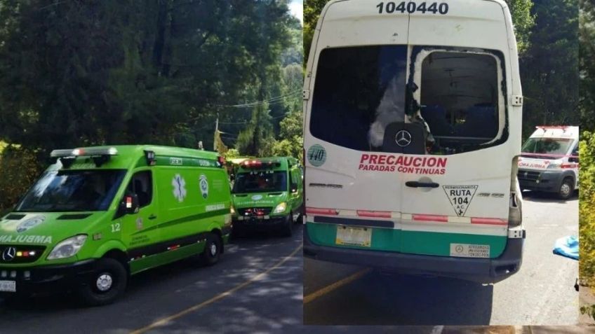 Mueren tres peregrinos tras volcarse una camioneta en CDMX; hay más de 14 heridos
