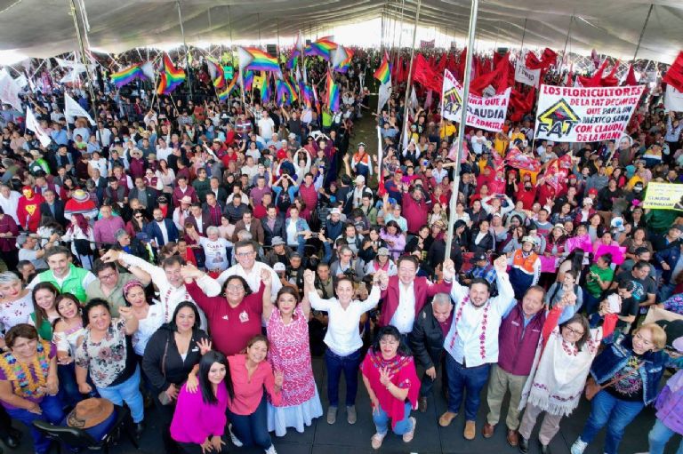 Clara Brugada en Iztapalapa