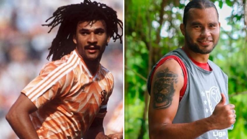 Ruud Gullit conoce al mexicano 'Gullit' Peña y esta fue su divertida reacción