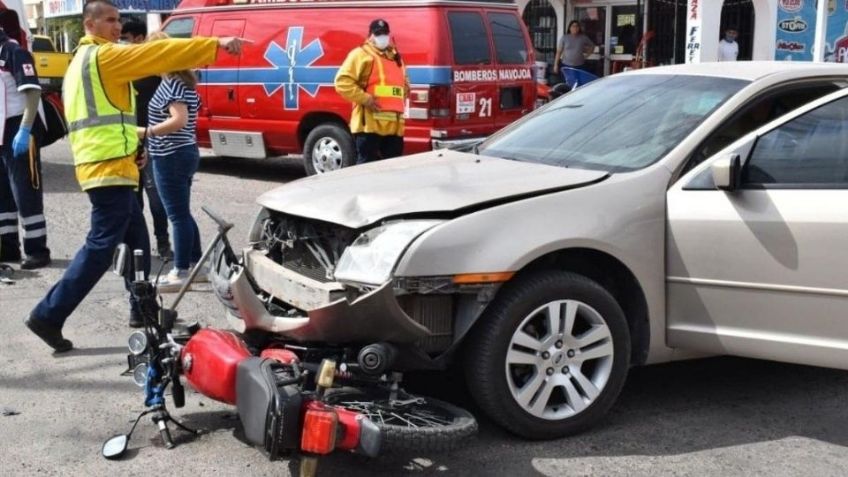 Víctimas de accidentes viales saturan salas de hospitales en Navojoa