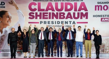 Sin Marcelo Ebrard, Claudia Sheinbaum presenta al equipo de su precampaña a la presidencia