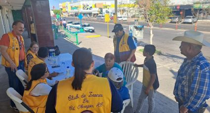 Club de Leones de Obregón invita a sumarse a colecta para beneficio de los más vulnerables