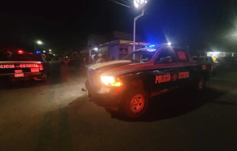 Balacera en la colonia México de Ciudad Obregón moviliza a las autoridades. Foto: Facebook