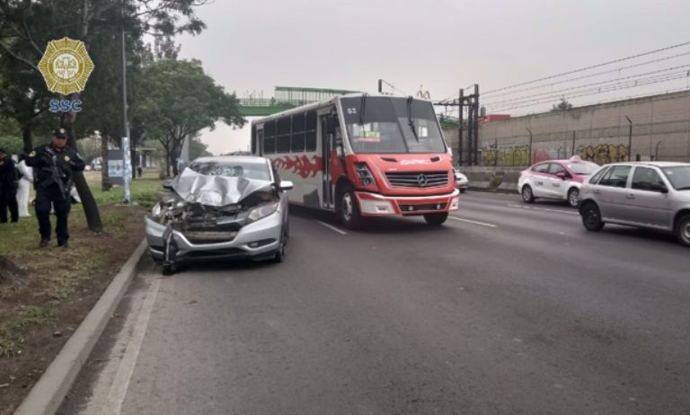 Motociclista muerto en Iztapalapa