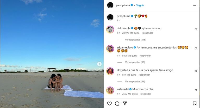 Peso Pluma vacaciones