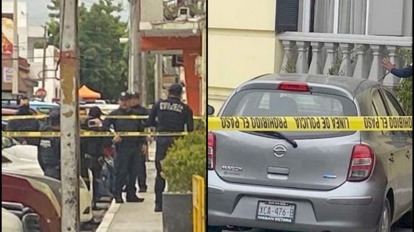 FOTOS: Localizan presuntos explosivos en las cercanías del Palacio de Gobierno de Tamaulipas