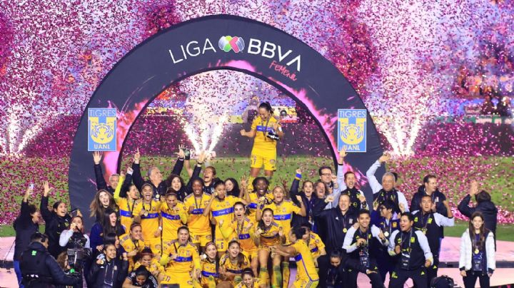 Las Tigres suman su sexto título de la Liga MX Femenil tras vencer al América en el global