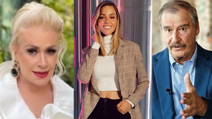 Laura Zapata apoya a Vicente Fox y humilla a Mariana Rodríguez: "Influencer de pacotilla"