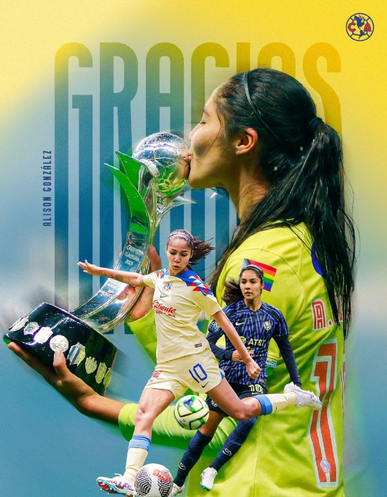 Alison González es la primera baja del América Femenil tras perder la final con Tigres