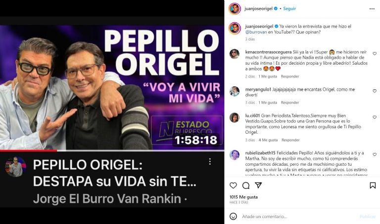 Conductor de Televisa sale del clóset