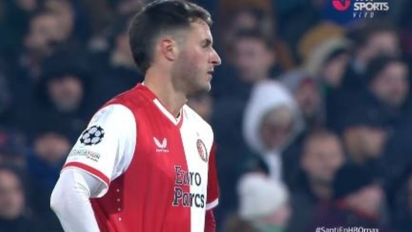 Autogol de Santiago Giménez y un golazo del Atlético eliminan a Feyenoord en Champions League