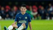 Hirving Lozano sale lesionado y recibe mala noticia en victoria del PSV en la Champions