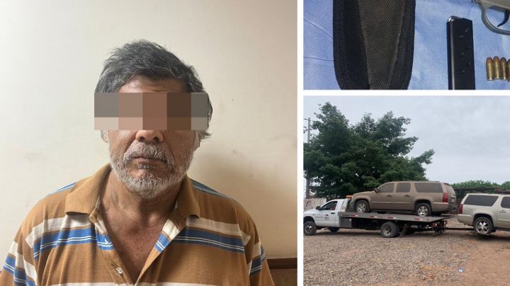 FGJES detiene generadores de violencia en Cajeme con posesión de drogas, autos y un arma