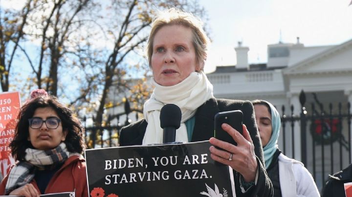 Actriz de 'Sex and the City' se une a huelga de hambre; reclama por guerra en Franja de Gaza