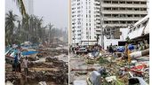 Todos los hoteles de Acapulco sufrieron daños por el huracán 'Otis'; "no quedó uno": AMLO