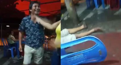 VIDEO: En plena fiesta, hombre muere mientras bailaba; la esposa no lo puede creer