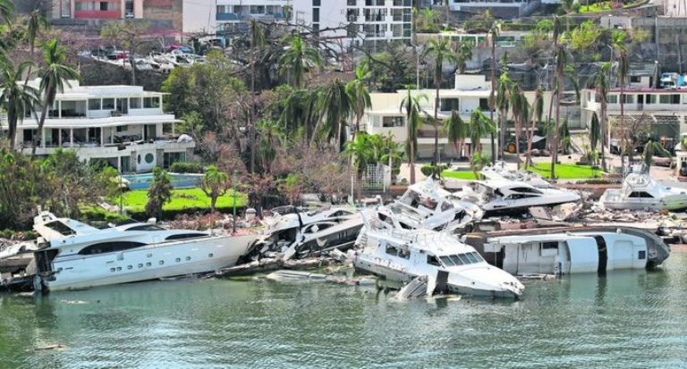 AMLO considera que desaparecidos por 'Otis' están en el mar. Foto: Internet