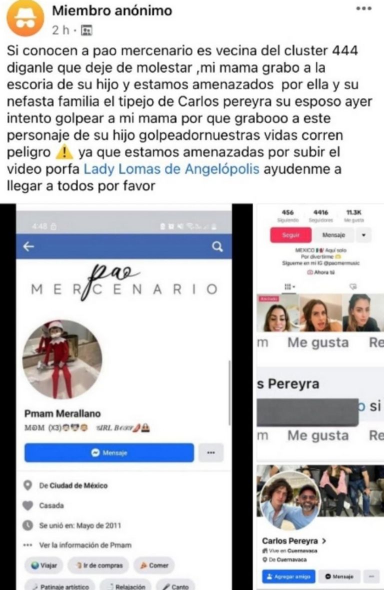 Mujer que grabó agresión en Lomas de Angelópolis sería amenazada por padres de Patricio Pereyra