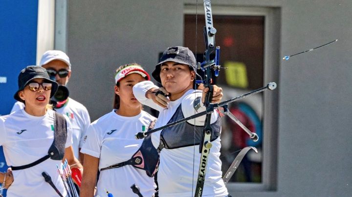 Alejandra Valencia y el equipo de tiro con arco se cuelgan primer medalla en Santiago 2023