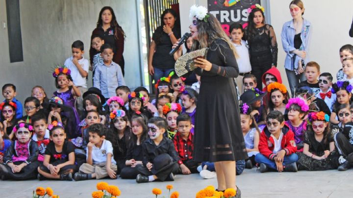 ¡A conservar las tradiciones! Todo un éxito la celebración del Día de Muertos en Colegio Venecia