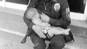 Reconocen a policía de la CDMX que amamantó  a bebé en Acapulco tras el paso de 'Otis'